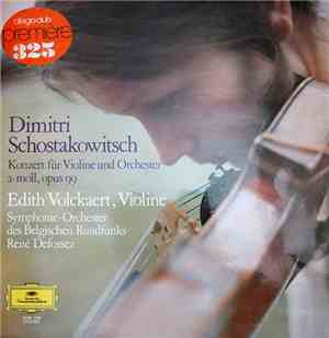 Edith Volckaert, Dmitri Shostakovich - Koncert Fur Violine Und Orchester a-moll, opus 99