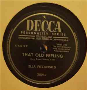 Ella Fitzgerald - That Old Feeling / A Guy Is A Guy