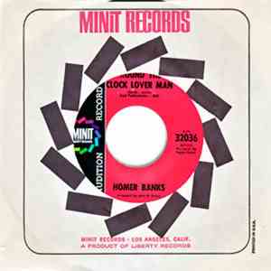 Homer Banks - Round The Clock Lover Man / Foolish Hearts Break Fast