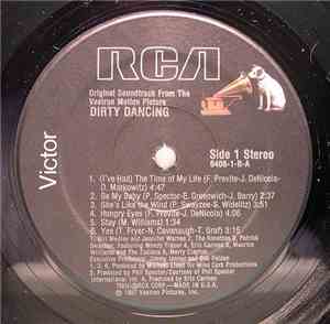Various - Original Soundtrack From The Vestron Motion Picture - Dirty Dancing