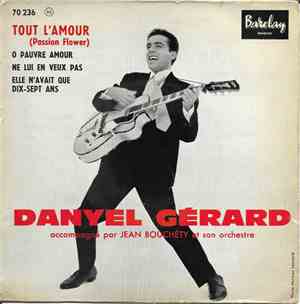Danyel Gérard Accompagné Par Jean Bouchéty Et Son Orchestre - Tout L'amour
