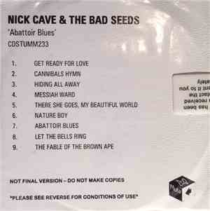 Nick Cave & The Bad Seeds - Abattoir Blues