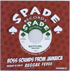 Ranny Williams & Hippy Boys, The Inspirations - Ranny Bop Special / Bhutto Girl