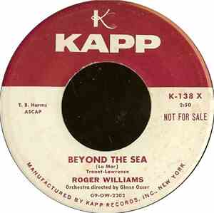 Roger Williams  - Beyond The Sea (La Mer)