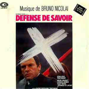 Bruno Nicolai - Défense de Savoir