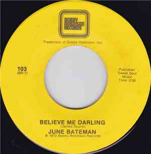 June Bateman - Believe Me Darling / Come On Little Boy