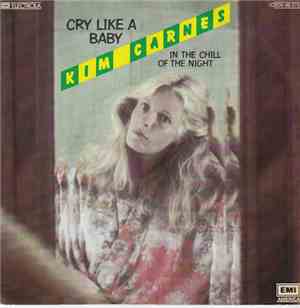 Kim Carnes - Cry Like A Baby