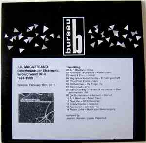 Various - Magnetband - Experimenteller Elektronik Underground DDR 1984-1989