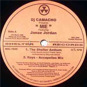 DJ Camacho Featuring Janae Jordan - Me