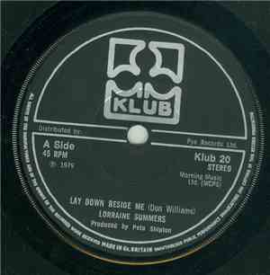 Lorraine Summers - Lay Down Beside Me