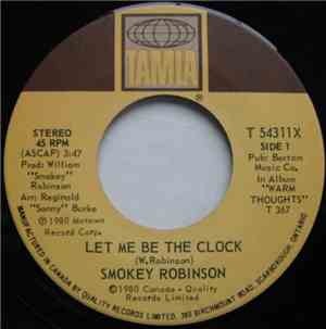 Smokey Robinson - Let Me Be The Clock