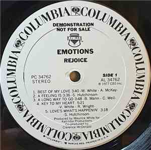Emotions - Rejoice
