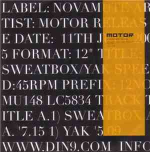 MOTOR  - Sweatbox / Yak