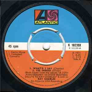 Ray Charles - What'd I Say