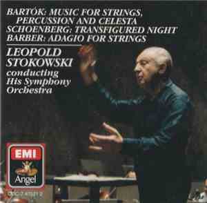Bartok, Schoenberg, Samuel Barber, Leopold Stokowski - Leopold Stokowski Conducting His Symphony Orchestra