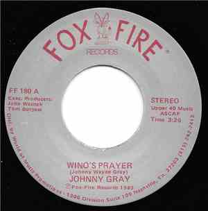 Johnny Gray - Wino's Prayer