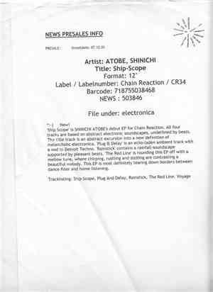 Shinichi Atobe - Ship-Scope