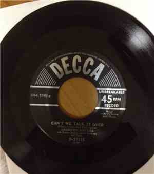 The Andrews Sisters - Can't We Talk It Over