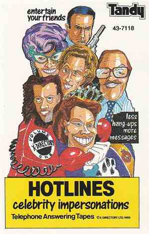 Unknown Artist - Hotlines Celebrity Impersonations