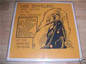 Led Zeppelin - First Concert As 'The New Yardbirds' At The Marquee 16-10-1968