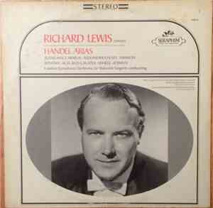 Richard Lewis , Handel, London Symphony Orchestra, Sir Malcolm Sargent - Handel Arias
