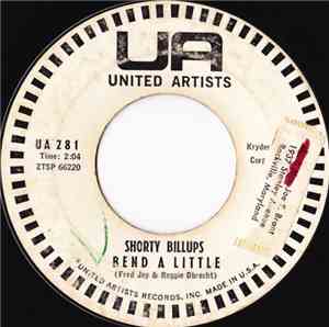 Shorty Billups - Bend A Little