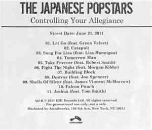 The Japanese Popstars - Controlling Your Allegiance
