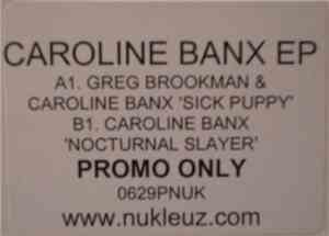 Greg Brookman & Caroline Banx - Caroline Banx EP