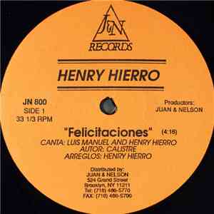 Henry Hierro - Felicitaciones