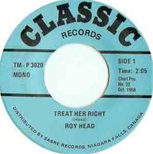 Roy Head, The Equals - Treat Her Right / Baby Come Back