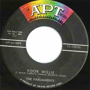 The Parliaments - Poor Willie / Party Boys