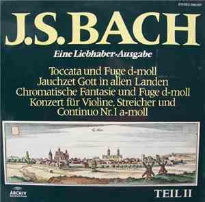 Various - J.S. Bach - Eine Liebhaber-Ausgabe, Teil 2