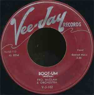Pro. McClam & Orchestra - Boot-Um / Policy Blues