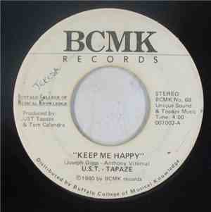 U.S.T. Topaze - Keep Me Happy / Check It Out