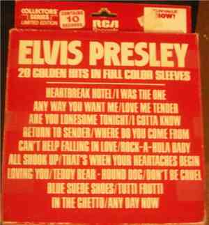 Elvis Presley - 20 Golden Hits In Full Color Sleeves