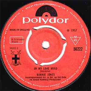 Ronnie Jones - In My Love Mind