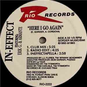 In-Effect Featuring Erik G.  & Armante - Here I Go Again