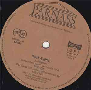J. S. Bach / H. Kahlhöfer, Kantorei Barmen-Gemarke - Bach Edition: 3 Motetten