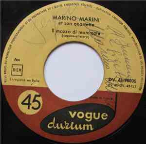 Marino Marini Et Son Quartette - Il Mazzo Di Mammole