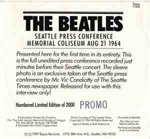 The Beatles - Seattle Press Conference