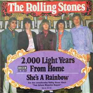 The Rolling Stones - 2,000 Light Years From Home / She's A Rainbow