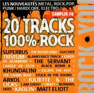 Various - 20 Tracks 100% Rock - Sampler #6 ‎