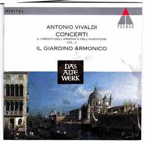 Antonio Vivaldi - Enrico Onofri, Il Giardino Armonico, Giovanni Antonini - Concerti - Il cimento Dell'Armonia E Dell'Inventione Vol. II