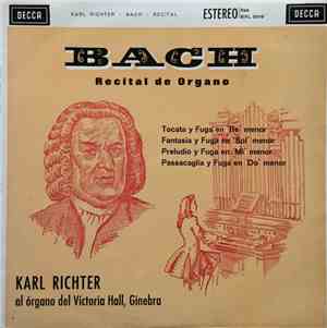 Bach, Karl Richter - Organ Recital