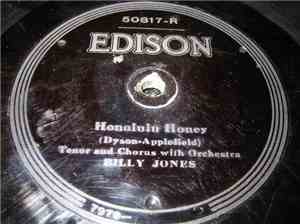 Billy Jones , Criterion Quartet - Honolulu Honey / Humming