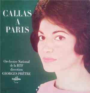 Callas, Orchestre National  De La RTF - Callas A Paris