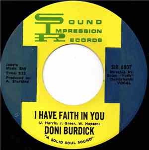 Doni Burdick - I Have Faith In You / Bari Track
