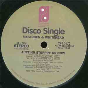 McFadden & Whitehead / Archie Bell & The Drells - Ain't No Stoppin' Us Now / Strategy