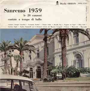 Various - Sanremo 1959 – Le 20 Canzoni Cantate A Tempo Di Ballo