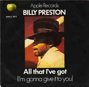 Billy Preston - All That I've Got (I'm Gonna Give It To You)